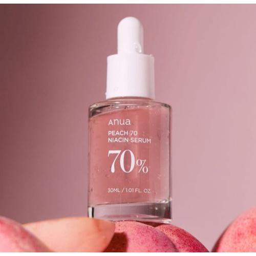 مصل ANUA Peach 70% Niacinamide لتفتيح وترطيب الوجه وعلاج فرط التصبغ وتقليل الميلانين 30 مل